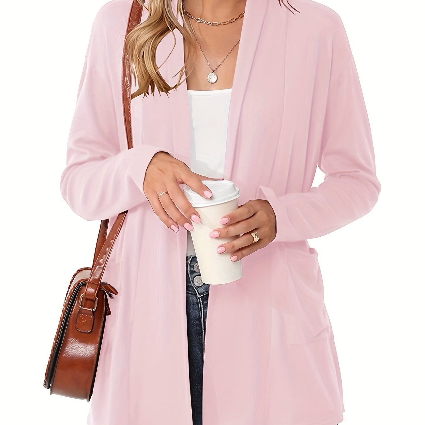 Sylvie - Gilet Chic Long Ouvert