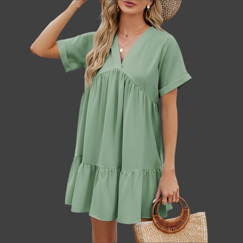Julie - Robe Mini Légère D'Été