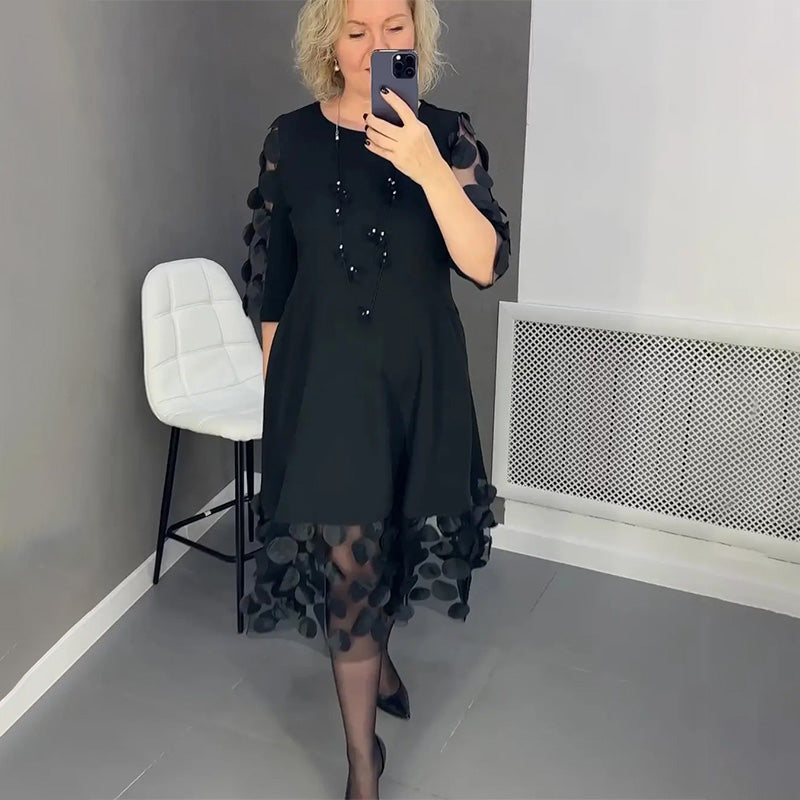 Fabienne - Robe Femme à Pois