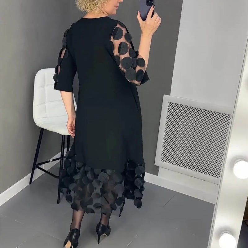 Fabienne - Robe Femme à Pois