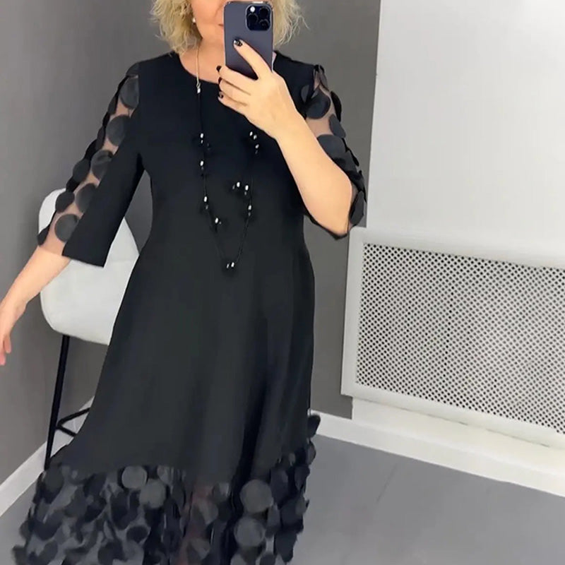 Fabienne - Robe Femme à Pois