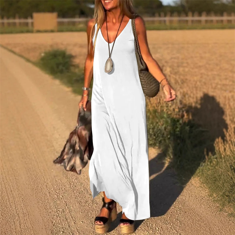 Stéphanie - Robe Maxi Légère D'Été