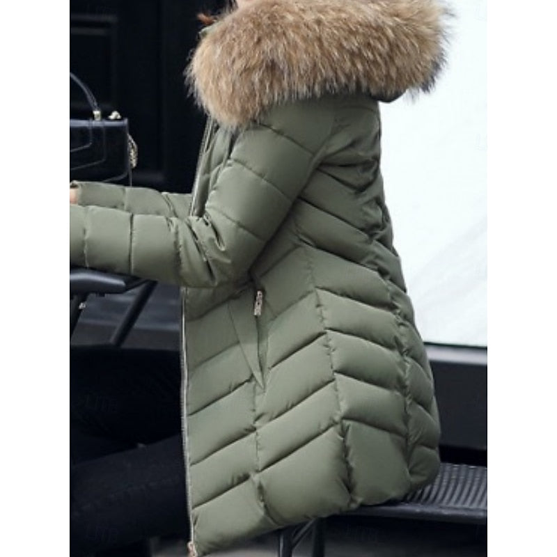 Aurélie - Doudoune Chic Matelassée à Capuche