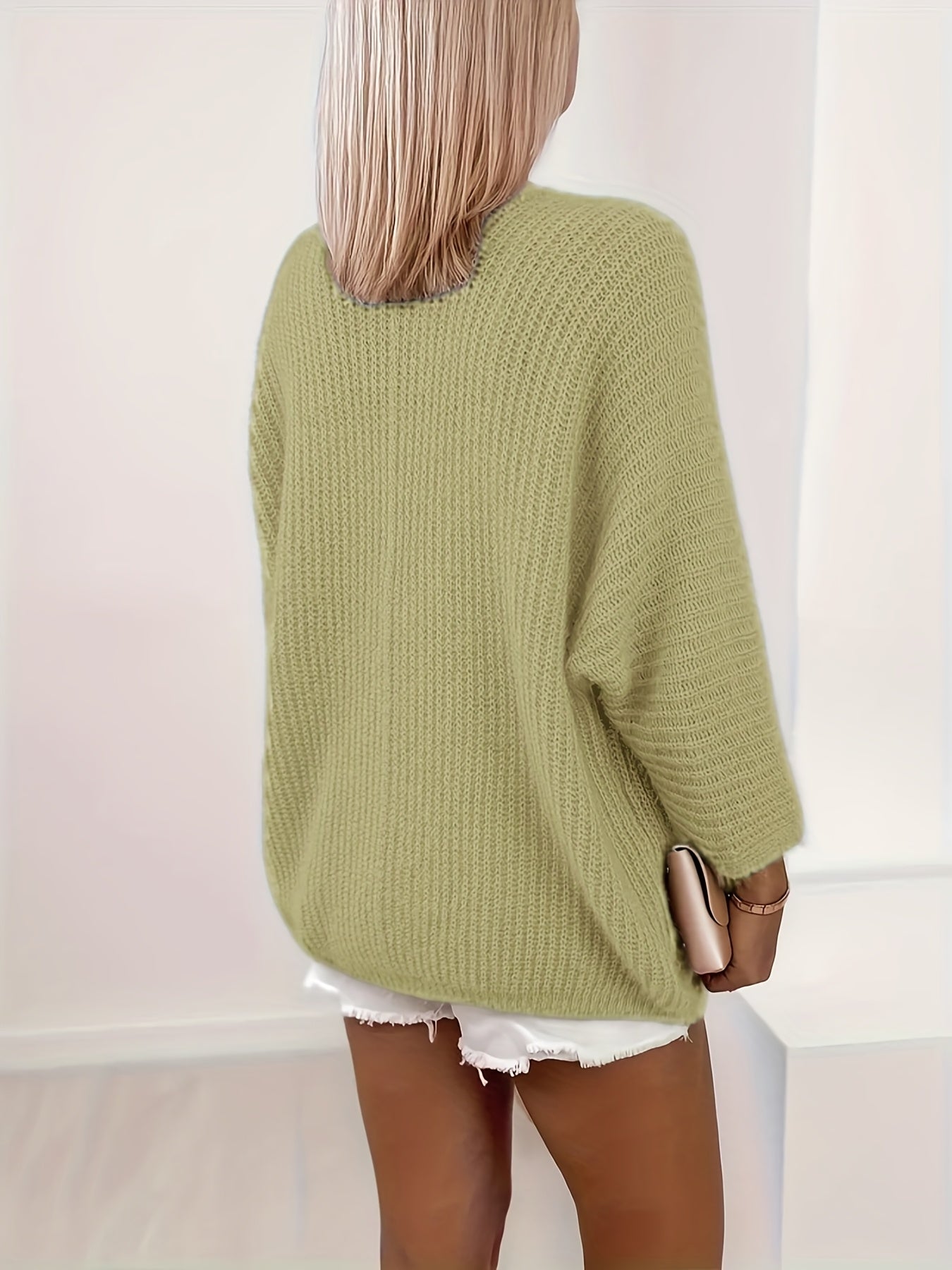 Priya - Cardigan Élégant Oversize Maille