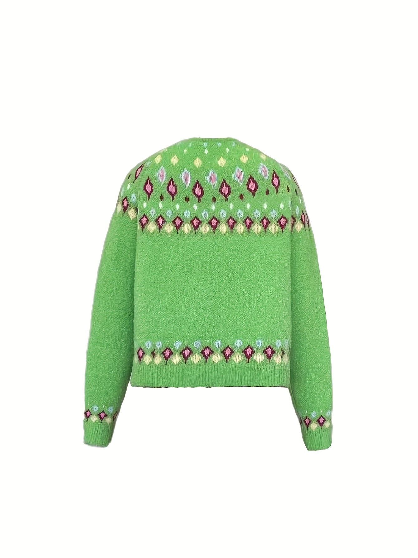Delphine - Cardigan Féminin Boutonné Brodé