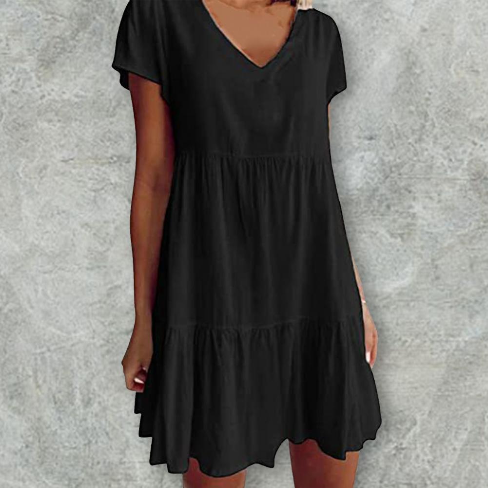 Delphine - Robe Mini d'Été Légère