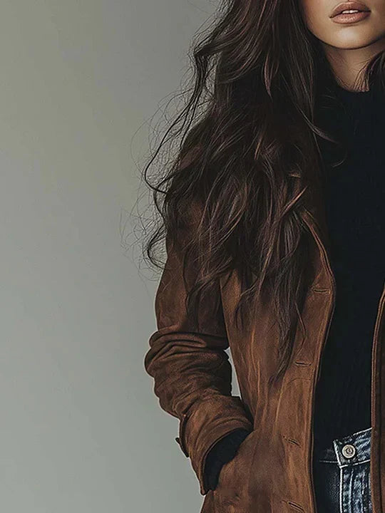 Isabelle | Trench Chic Vintage Daim