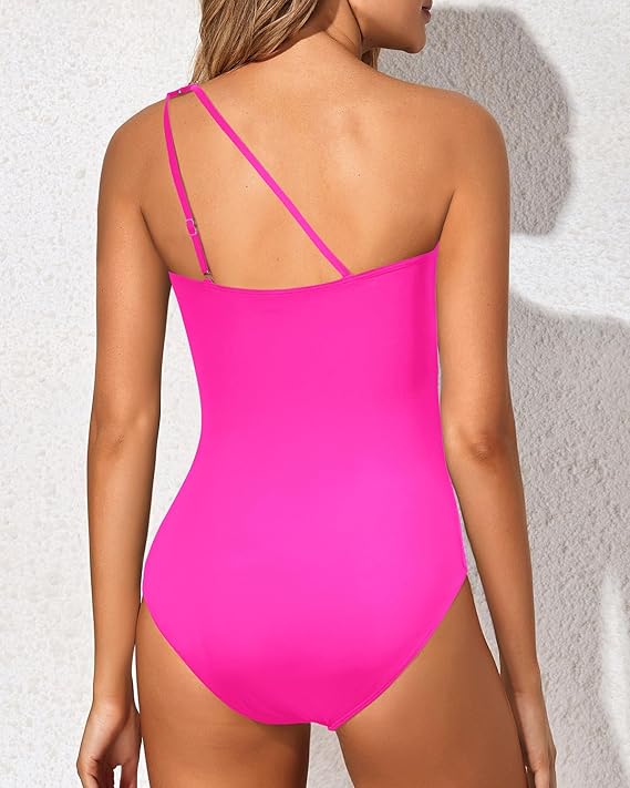 Grace - Maillot de Bain Une Pièce Asymétrique Élégant