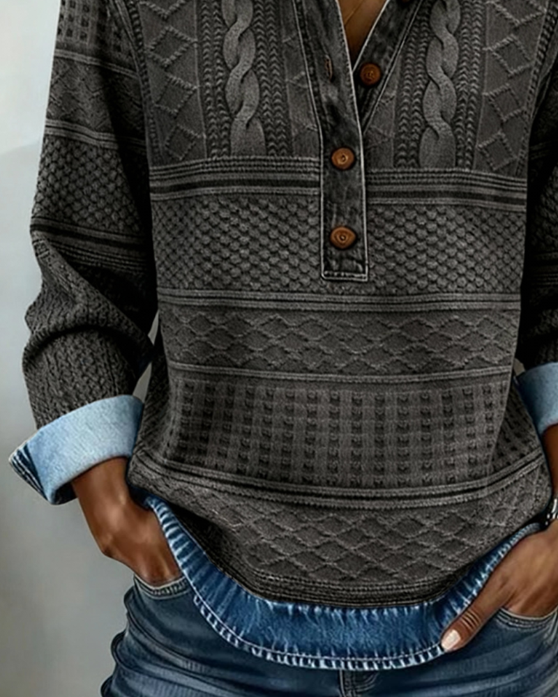 Florence | Pull Élégant Torsadé Col Polo