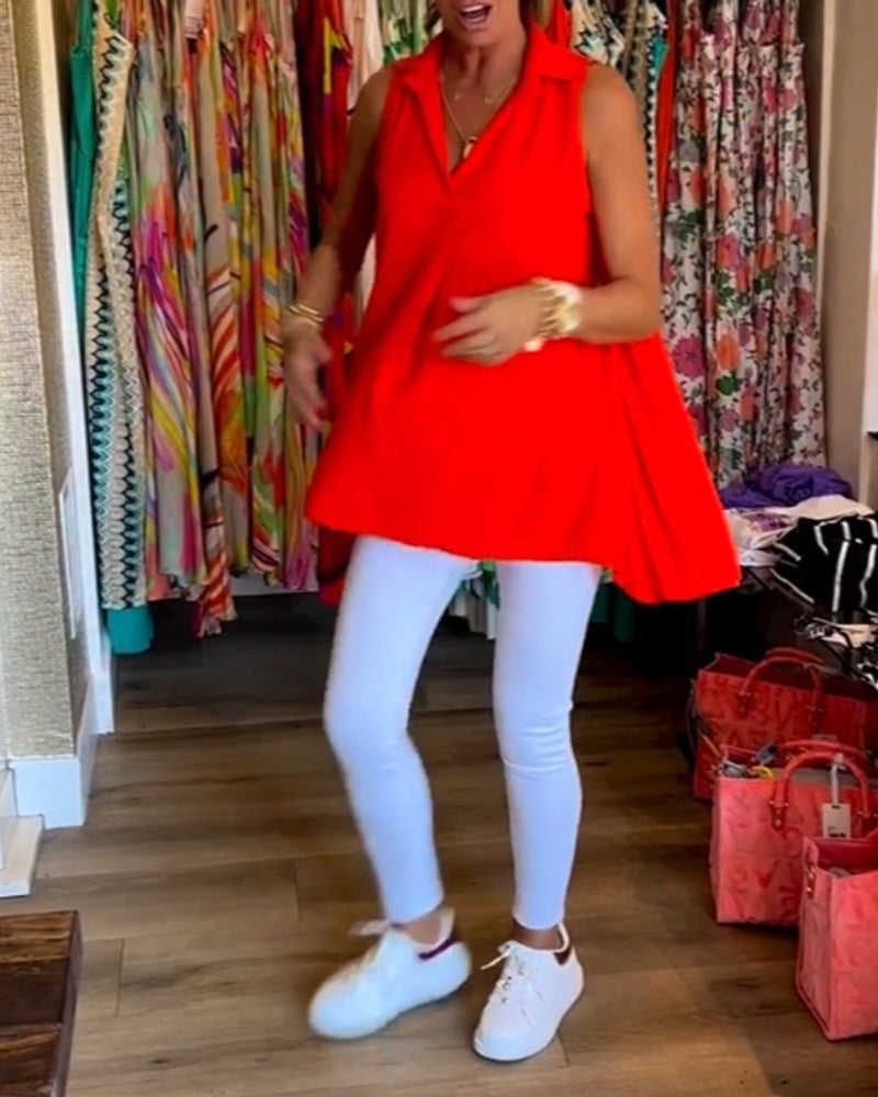 Inès - Top À Volants Élégant Femme