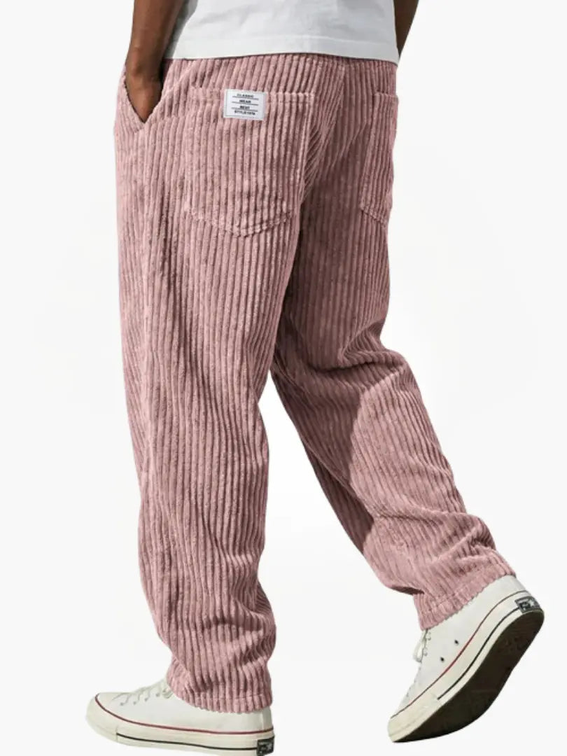 Julien | Pantalon Chic Velours Côtelé Droit