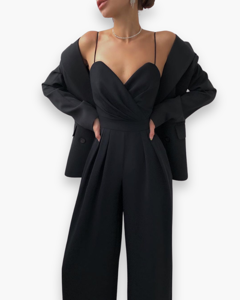 Combinaison de Soirée pour Femme | Élégante avec Ceinture 2