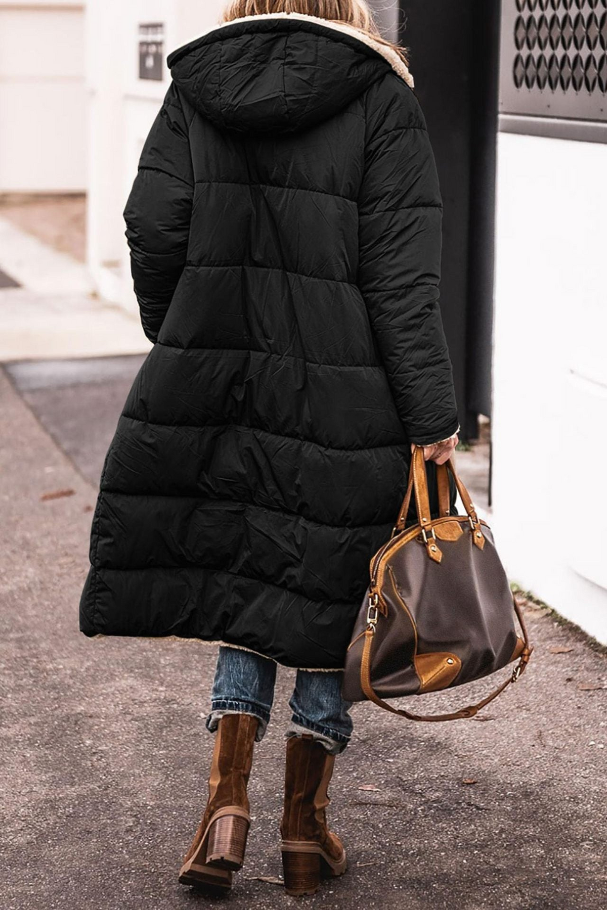 Hélène | Doudoune Chic Longue Réversible