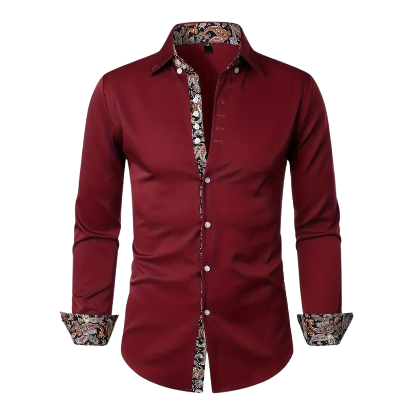 Sébastien | Chemise Raffinée Motif Paisley