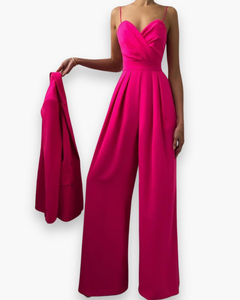 Combinaison de Soirée pour Femme | Élégante avec Ceinture 4