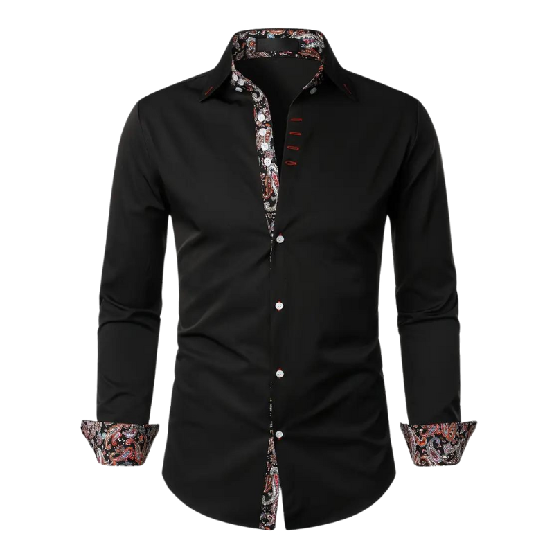 Sébastien | Chemise Raffinée Motif Paisley