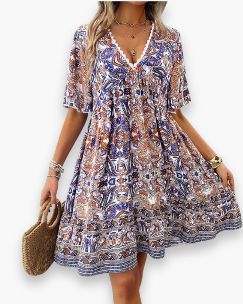Robe fluide estivale femme | Midi d'été 2