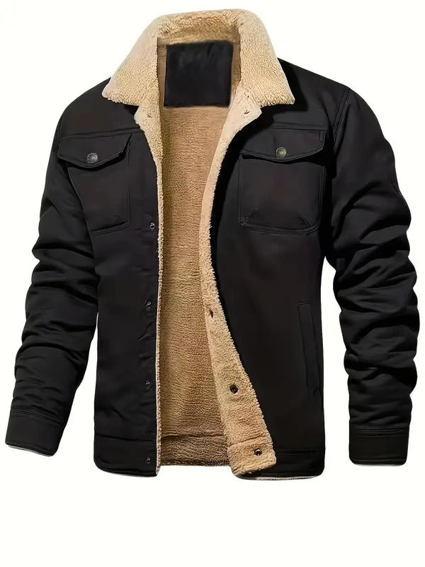 James - Veste homme doublée sherpa