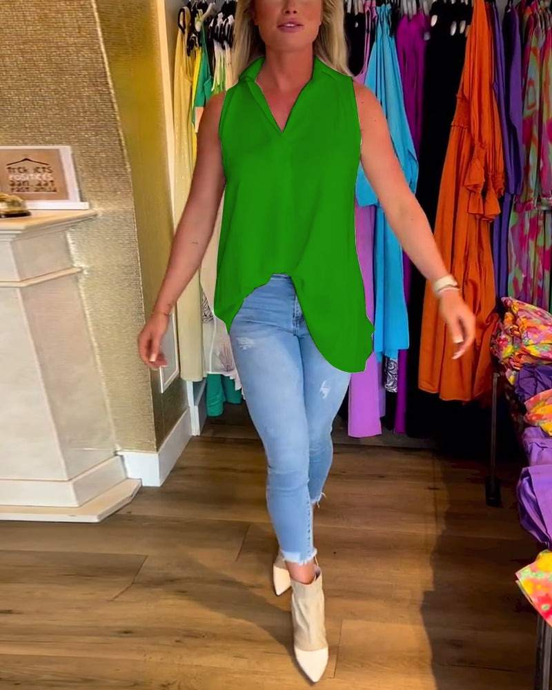 Inès - Top À Volants Élégant Femme