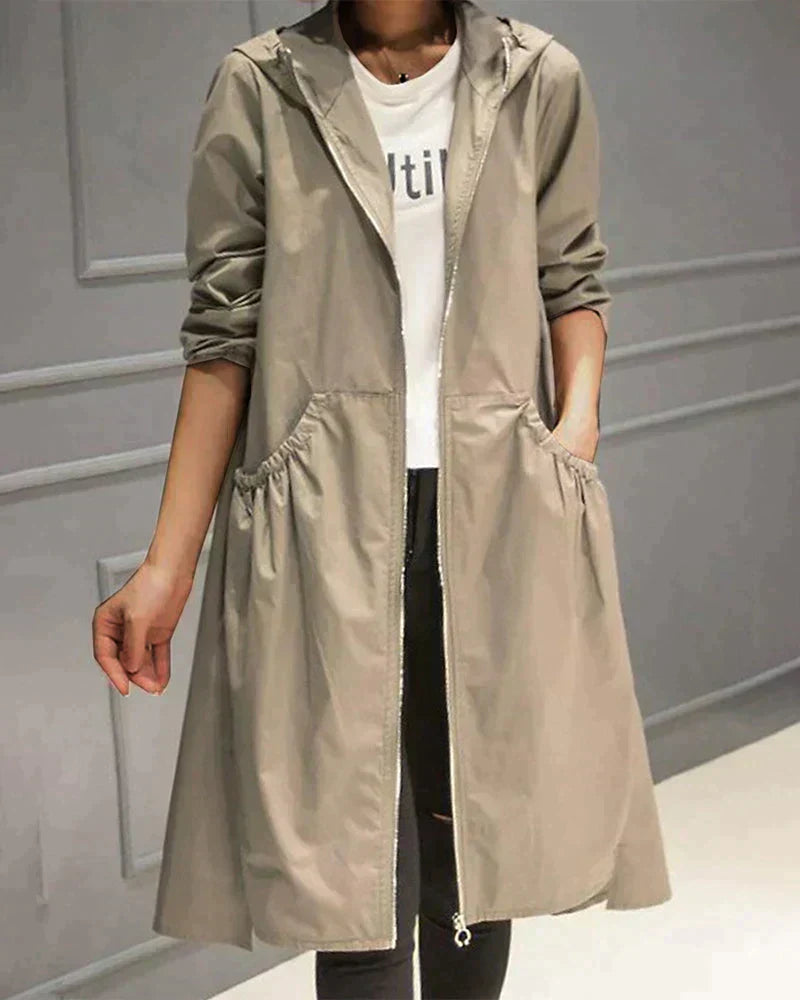 Chanel - Manteau de pluie femme long