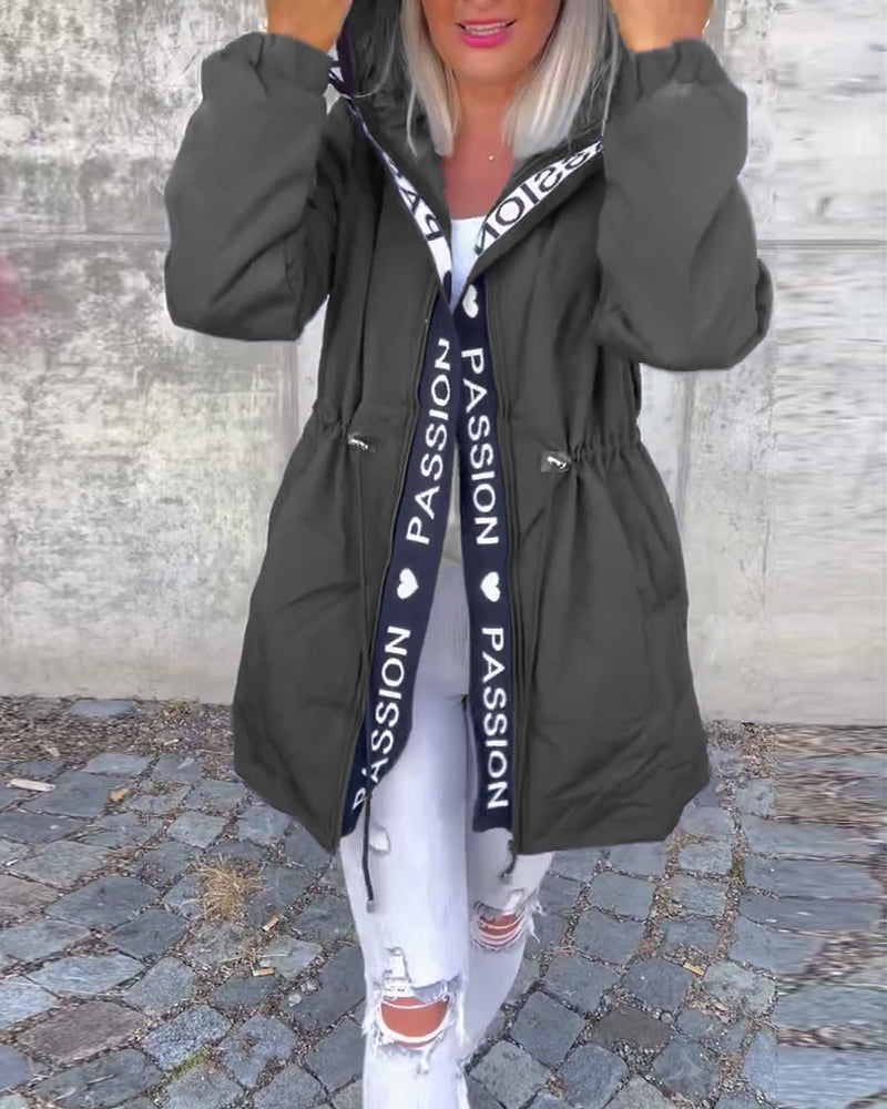 Camille | Parka Élégante Cintrée à Capuche
