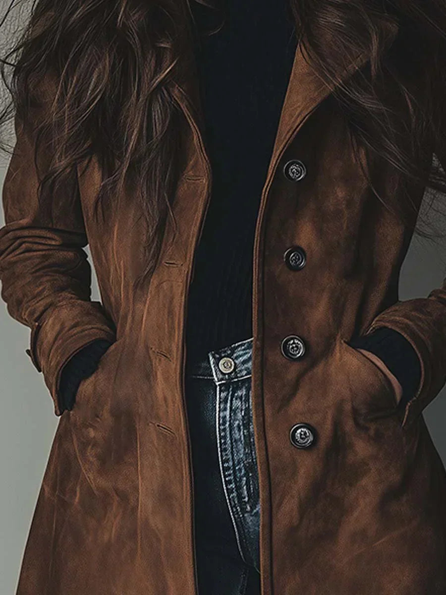 Isabelle | Trench Chic Vintage Daim