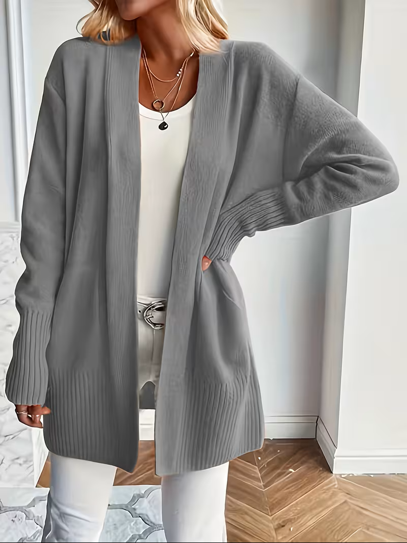 Caroline - Cardigan Élégant Oversize Ouvert