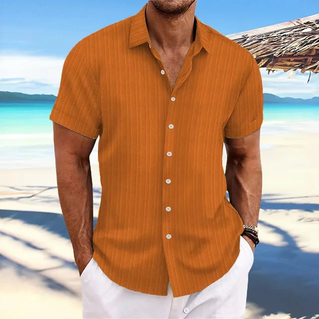 Adrien - Chemise en Lin Légère pour Homme