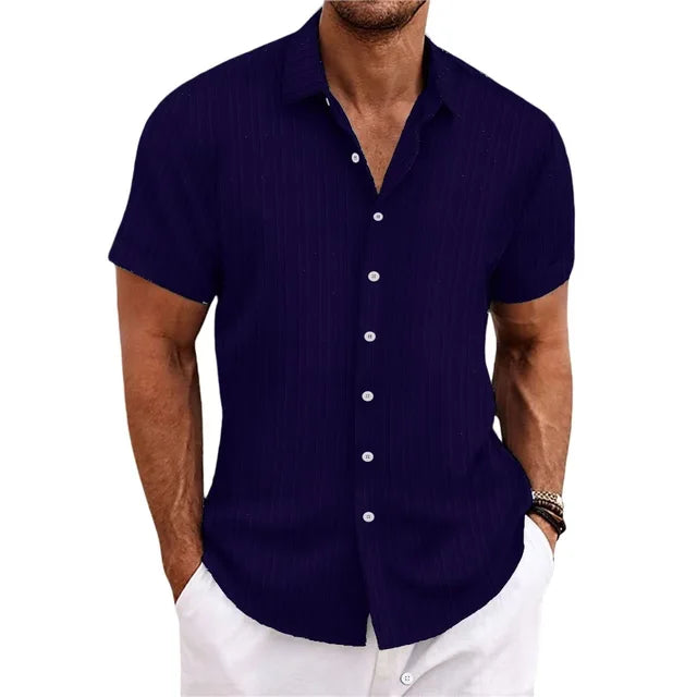 Adrien - Chemise en Lin Légère pour Homme