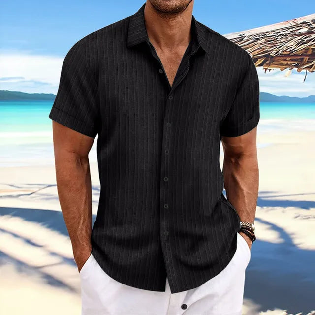 Adrien - Chemise en Lin Légère pour Homme