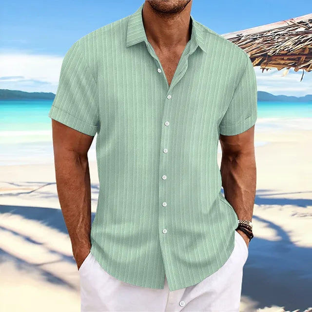 Adrien - Chemise en Lin Légère pour Homme