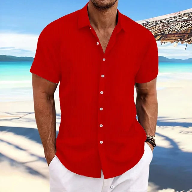 Adrien - Chemise en Lin Légère pour Homme