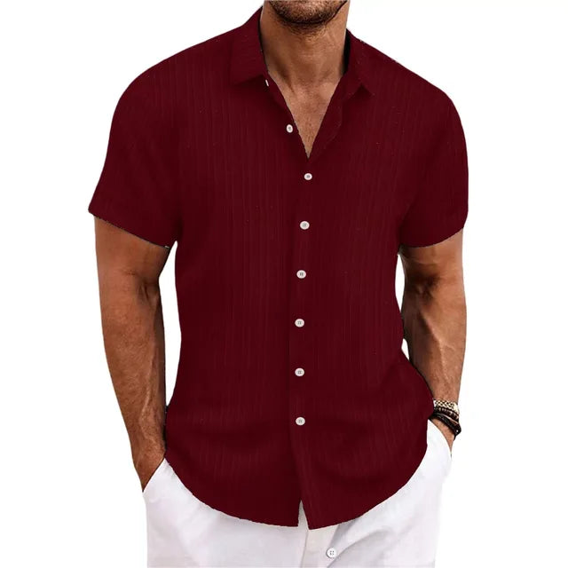 Adrien - Chemise en Lin Légère pour Homme