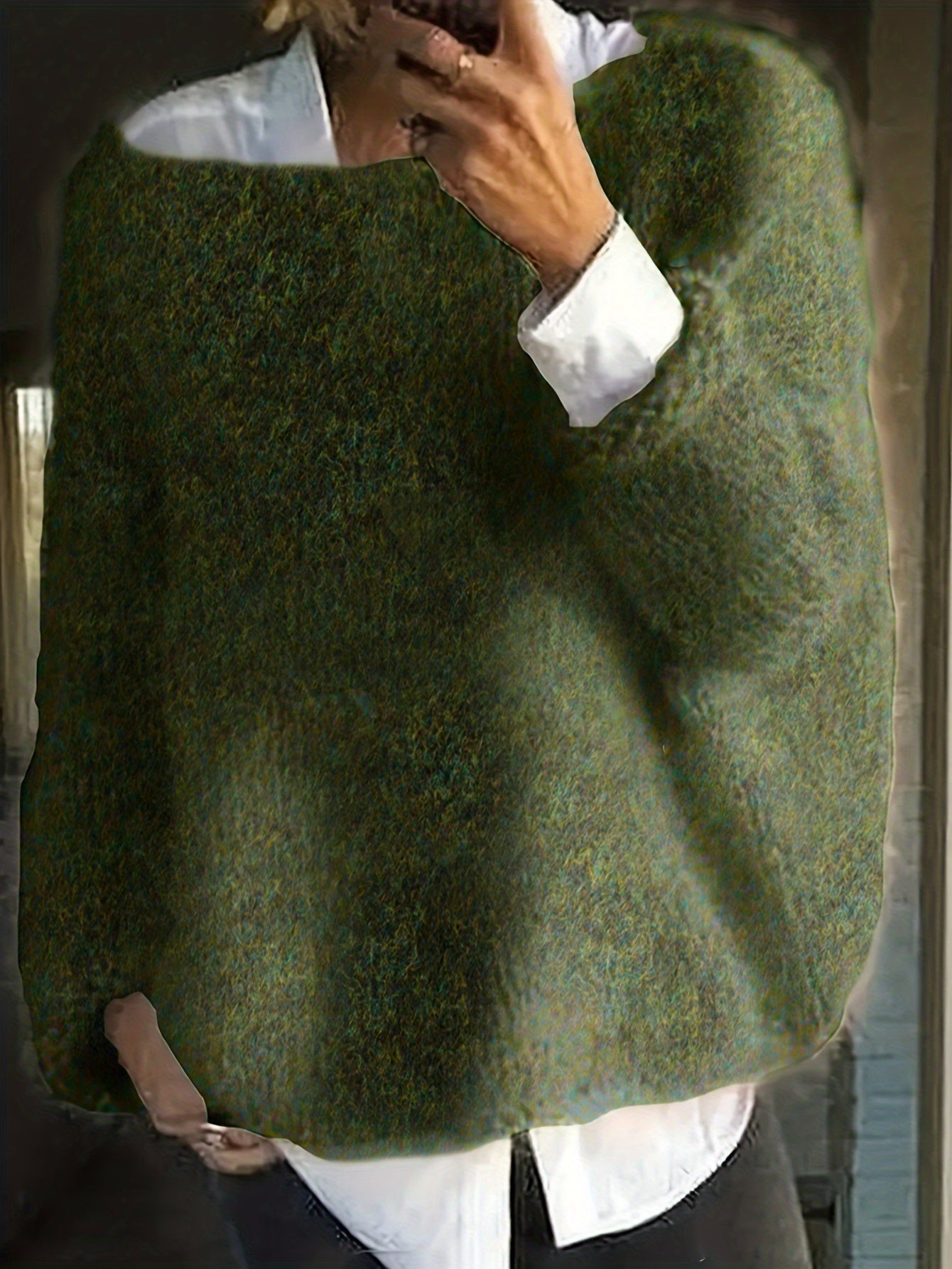 Sandrine - Pull Élégant Oversize Maille