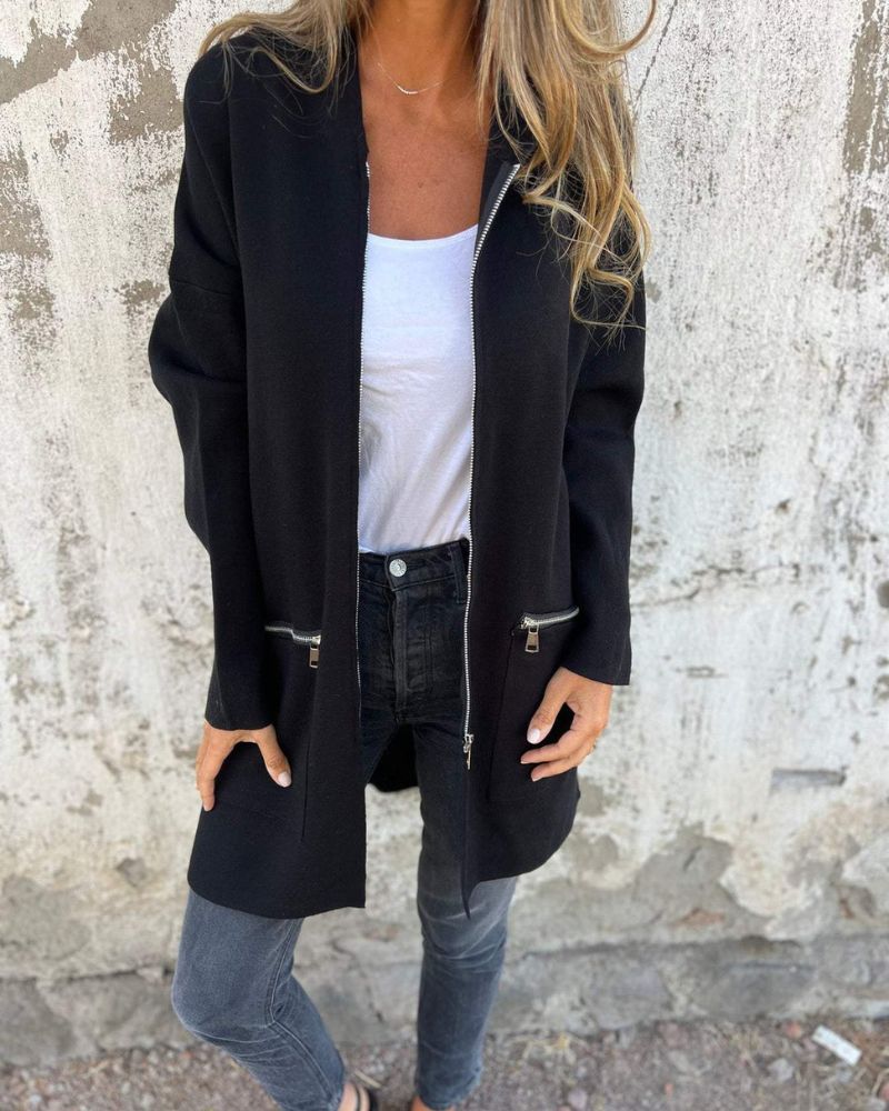 Céline - Cardigan Chic Oversize Zippé