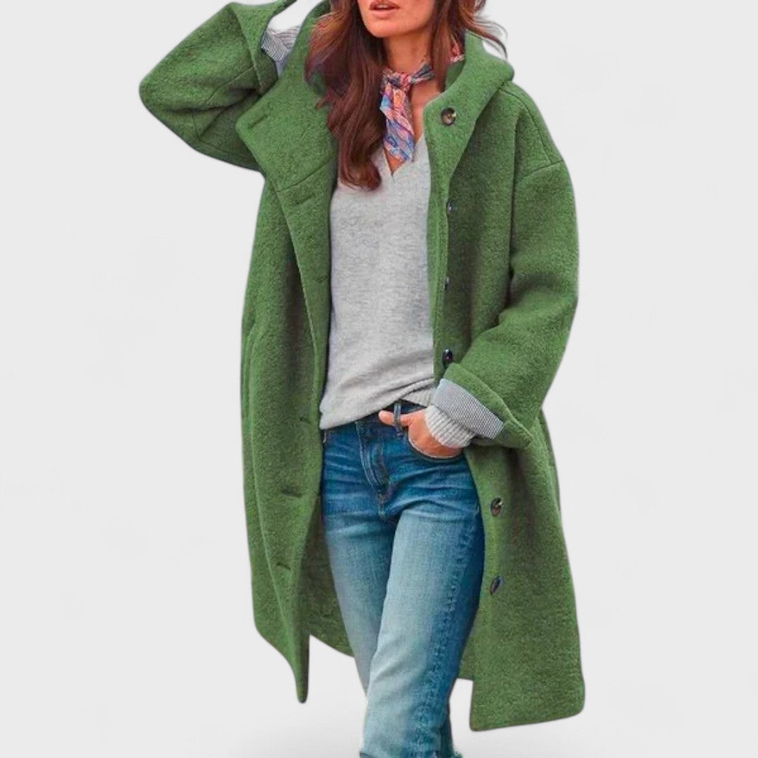 Catherine | Manteau Chic Oversize Bouclé
