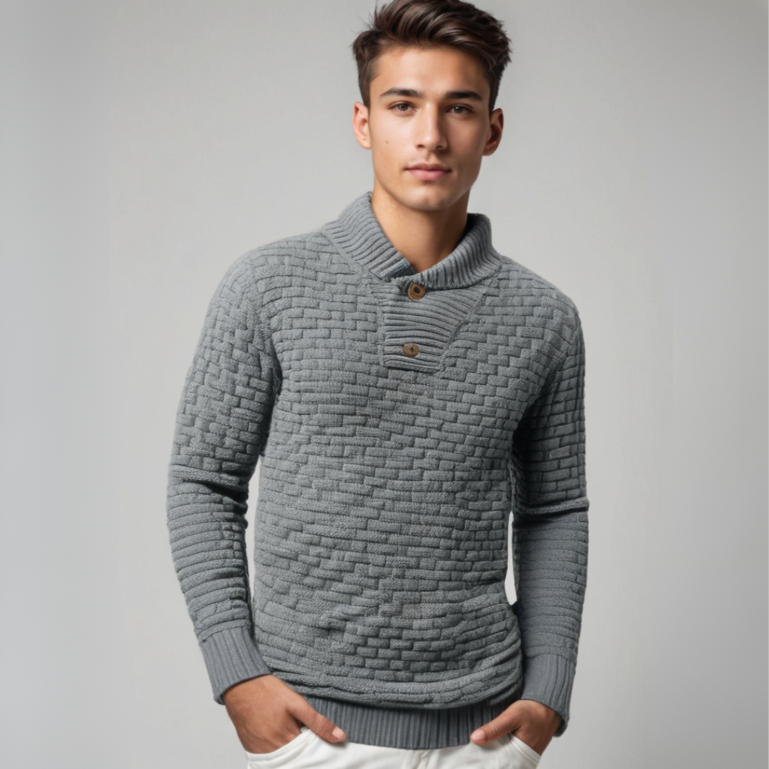 Bastien – Pull en maille élégante, parfait pour un look raffiné