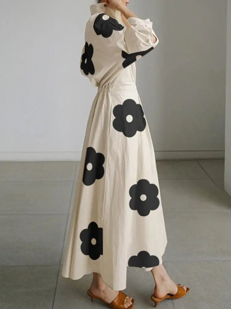 Louise - Robe Élégante Fleurie