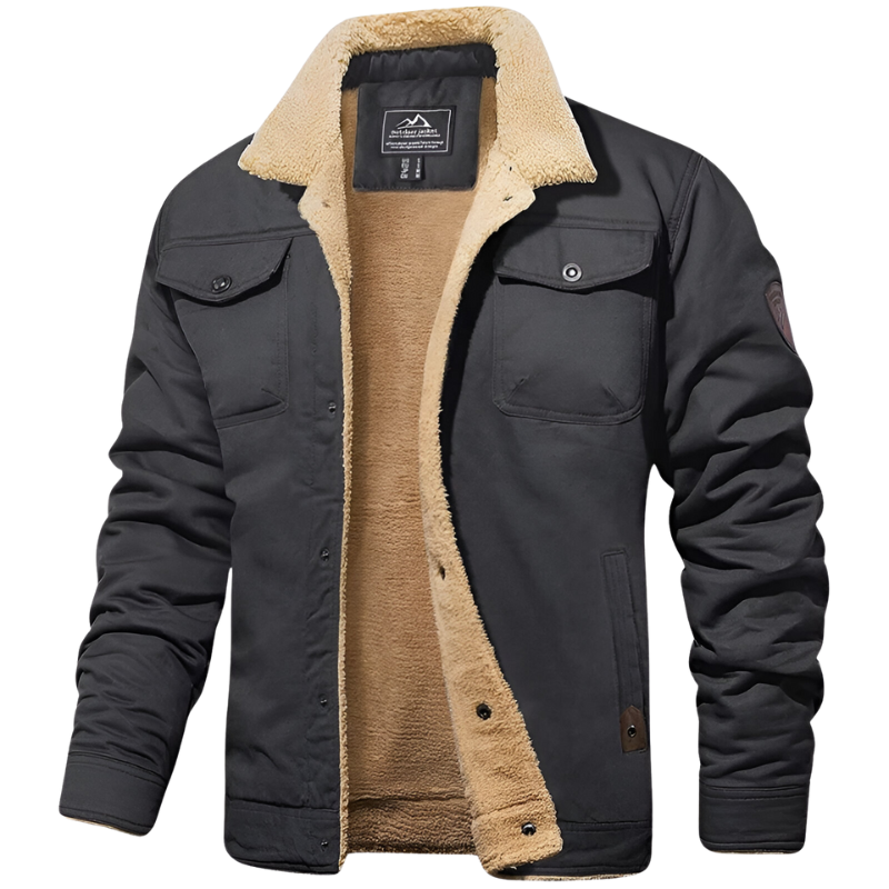 Julien - Veste Classique Doublée Sherpa