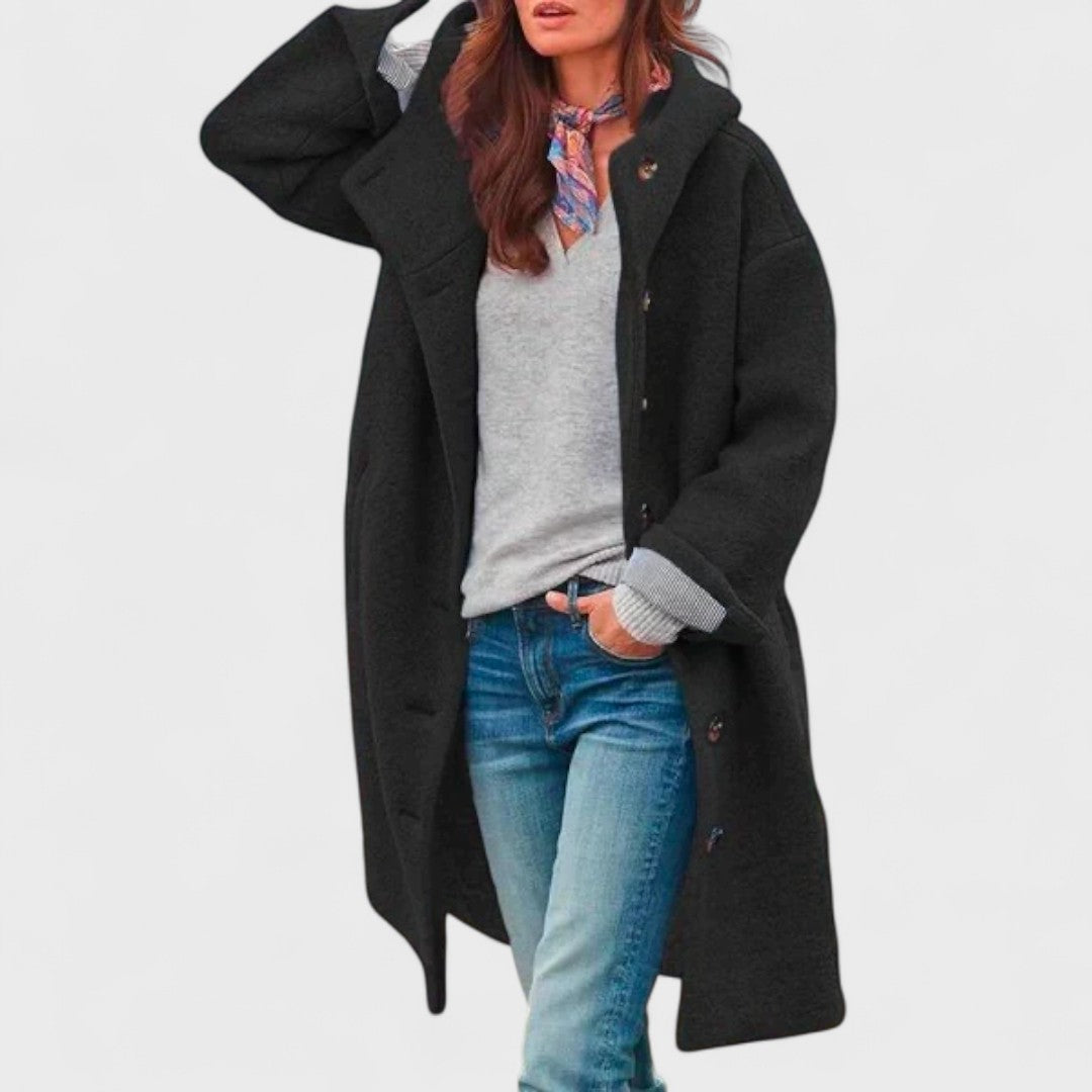 Catherine | Manteau Chic Oversize Bouclé