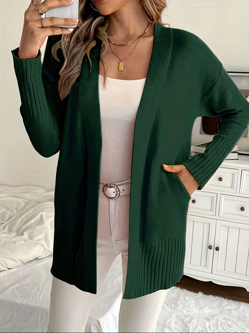 Caroline - Cardigan Élégant Oversize Ouvert