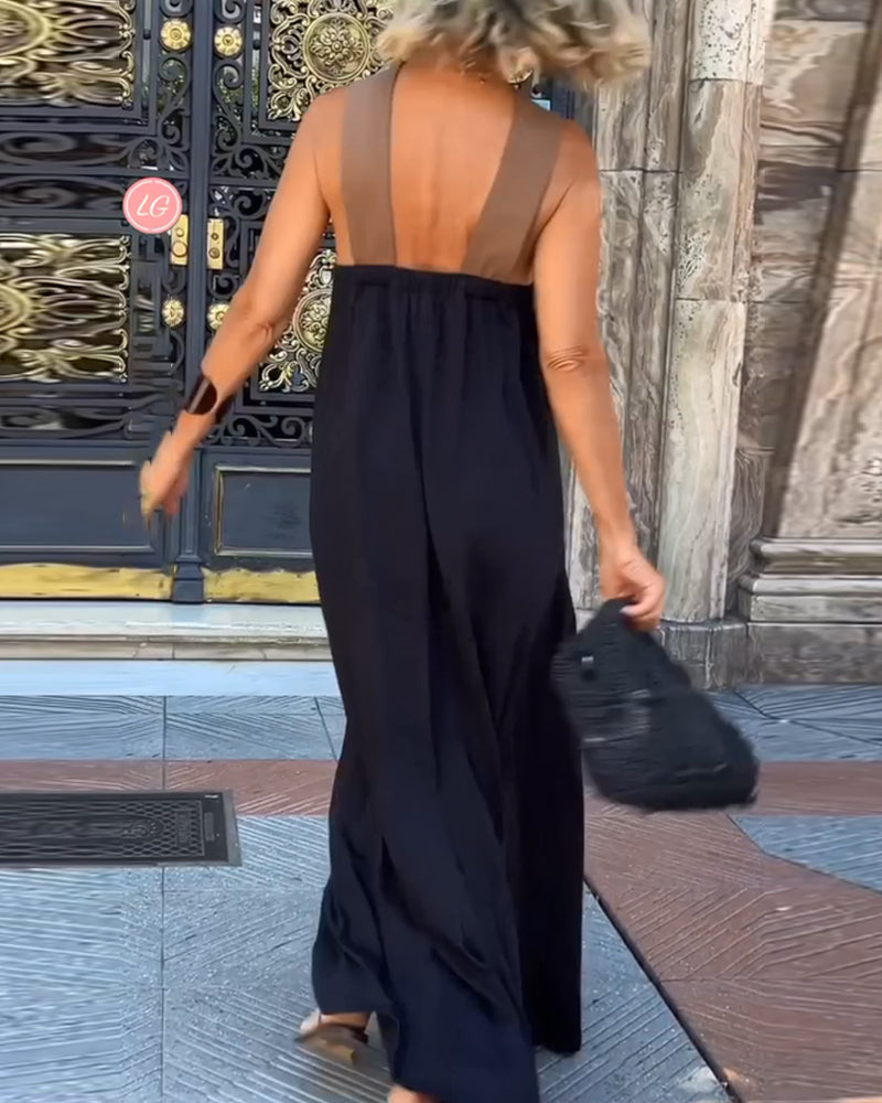 Véronique - Robe Longue Femme Dos Nu