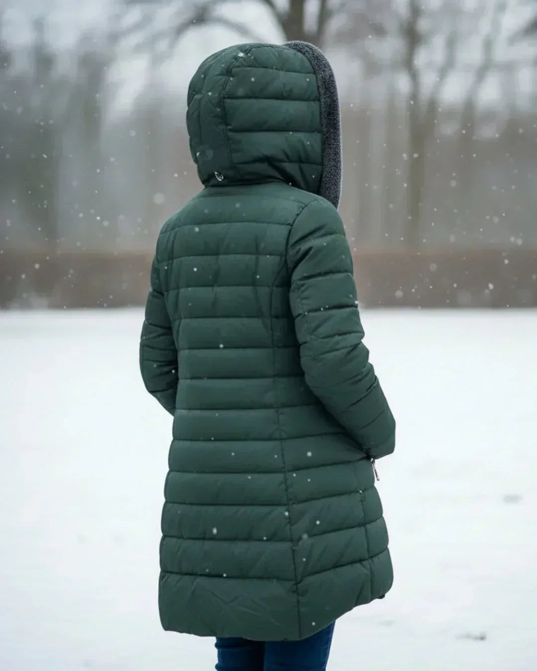 Sophie - Doudoune Raffinée Capuche en