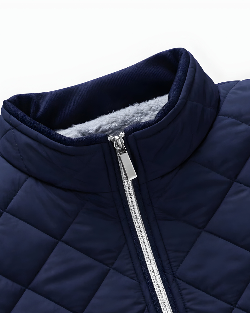 Nicolas - Veste Élégante Matelassée Losanges
