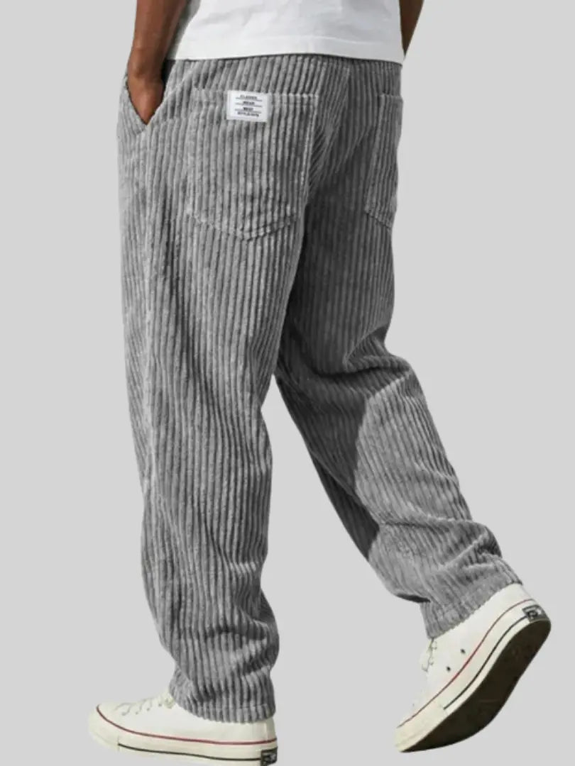 Julien | Pantalon Chic Velours Côtelé Droit