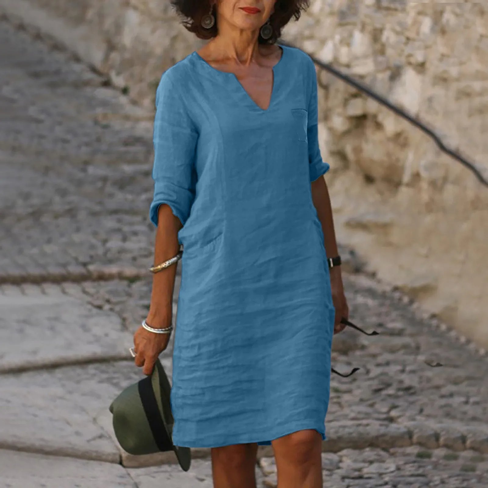 Camille - Robe D'Été Fluide Élégante