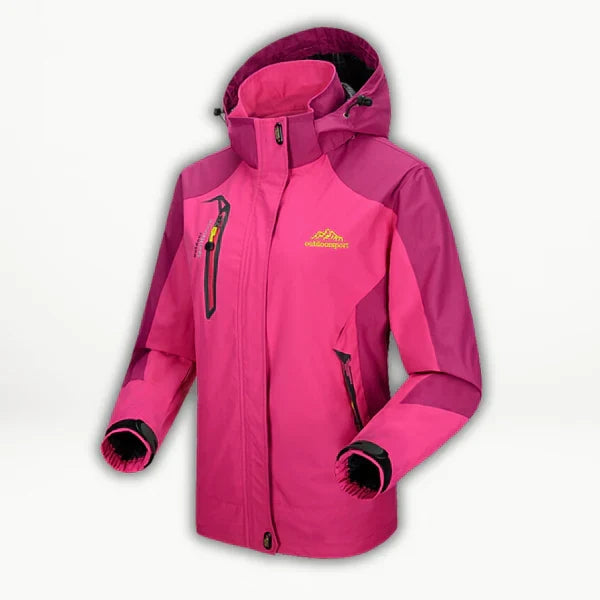 Nathalie - Veste Élégante Imperméable Capuche