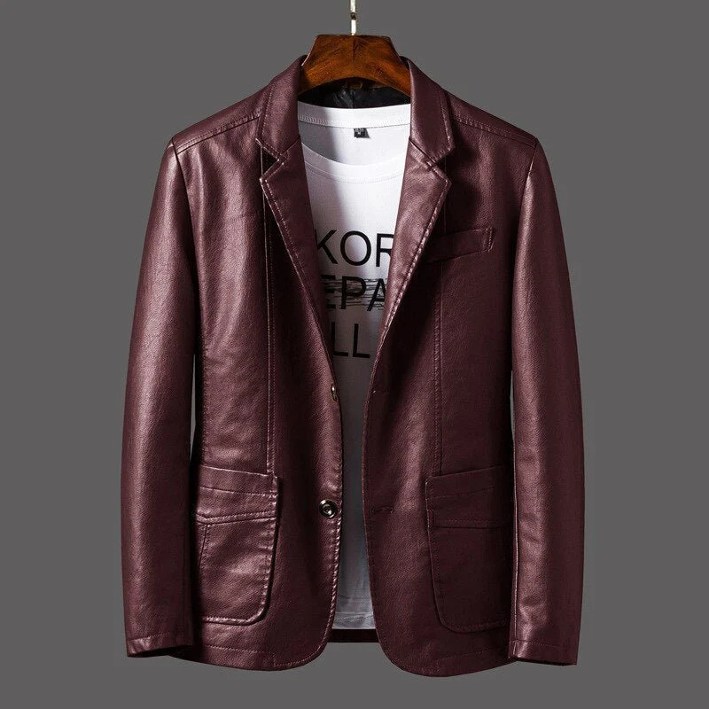 Nils - Veste homme en cuir