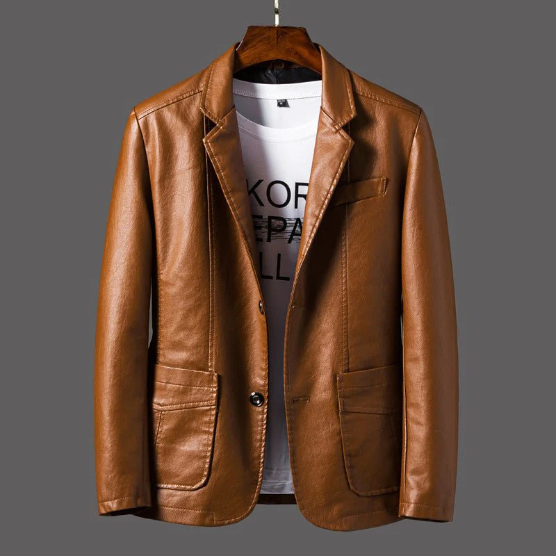 Nils - Veste homme en cuir