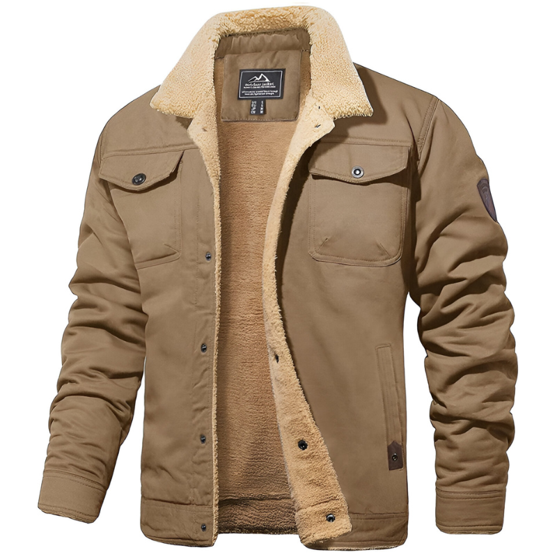 Julien - Veste Classique Doublée Sherpa